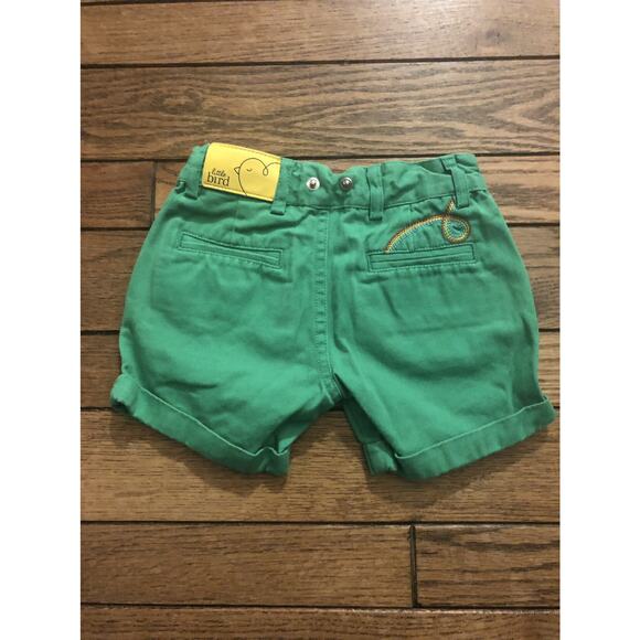Little Bird Green Shorts 9-12m - Picture 2 of 4
